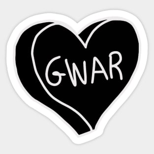 GWAR Sticker